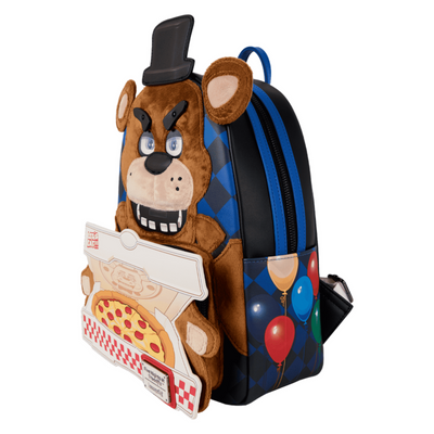 Loungefly Five Nights at Freddy's Freddy Fazbear Plush Cosplay Lenticular Mini Backpack
