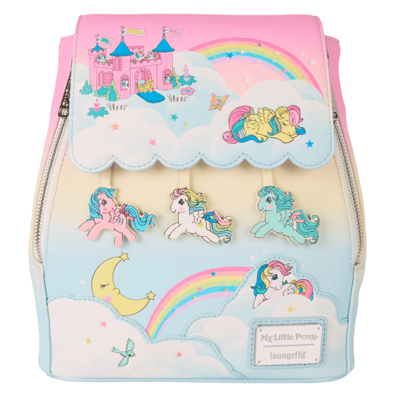 Loungefly My Little Pony Equestria Drawstring Mini Backpack