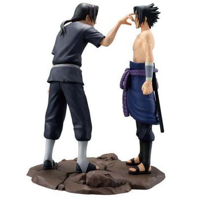 Sasuke Uchiha & Itachi Uchiha “Naruto: Shippuden” (Red Eyes Reflecting the Heart) Revible Moment Ichibansho Figure