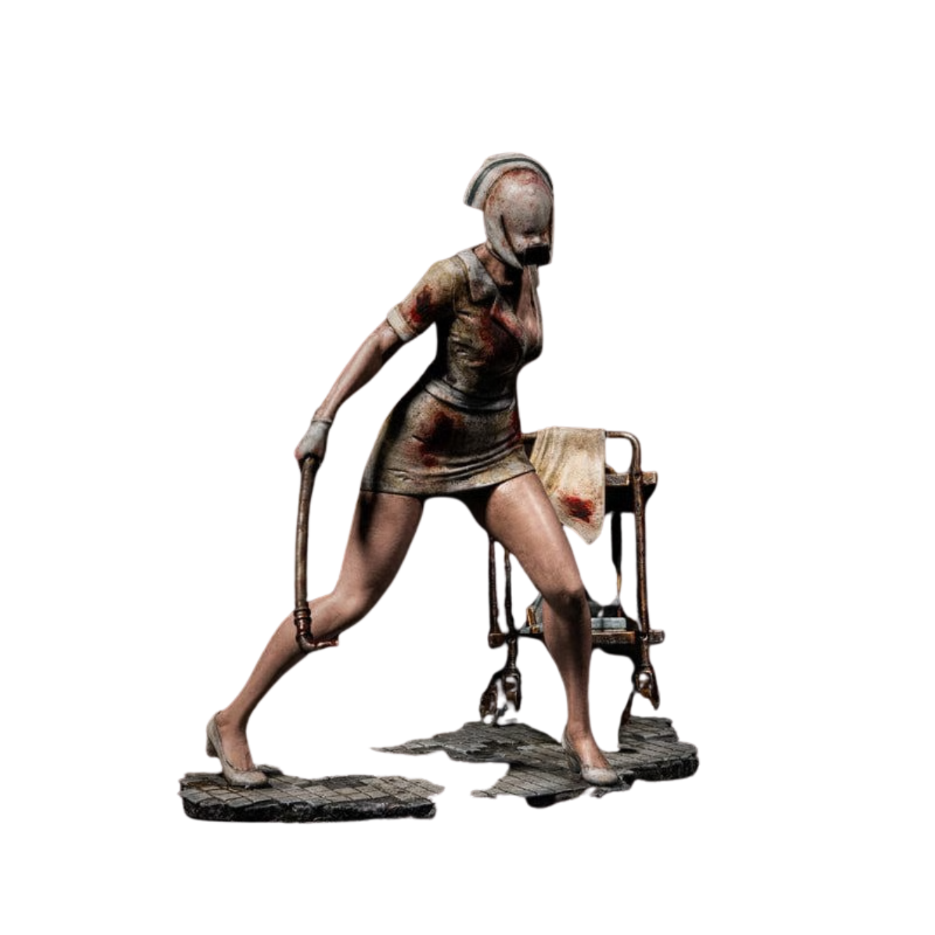 Bubble Head Nurse Statues by Numskull