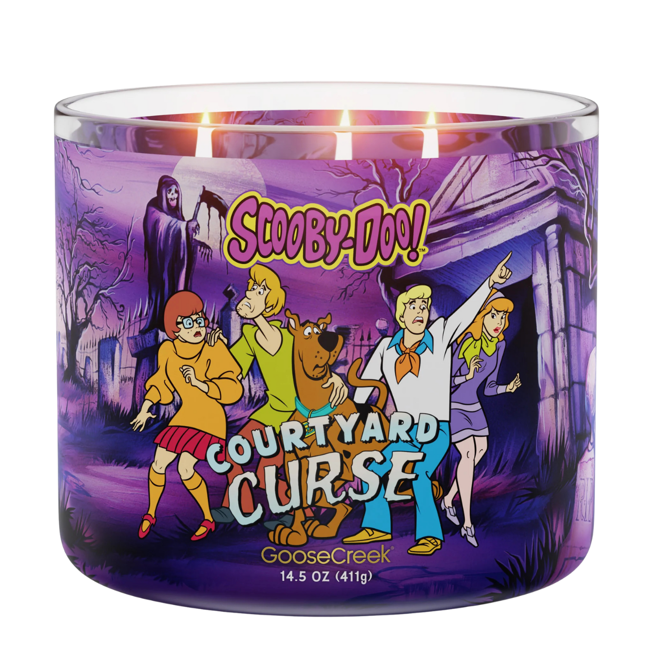 Courtyard Curse 3-Wick Scooby-Doo Candle