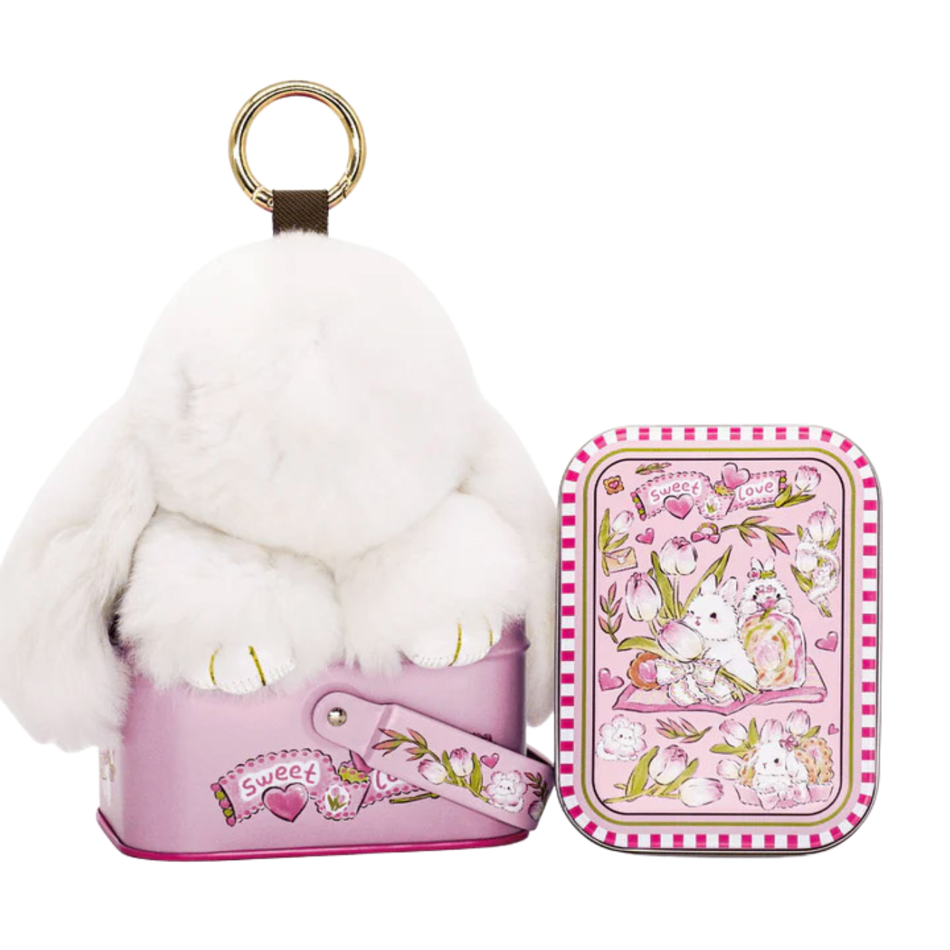 BunCuddles Cute Bunny Keychains