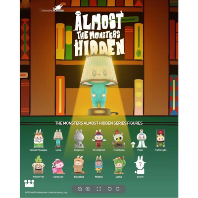 THE MONSTERS Almost Hidden Series Figures Blind Box
