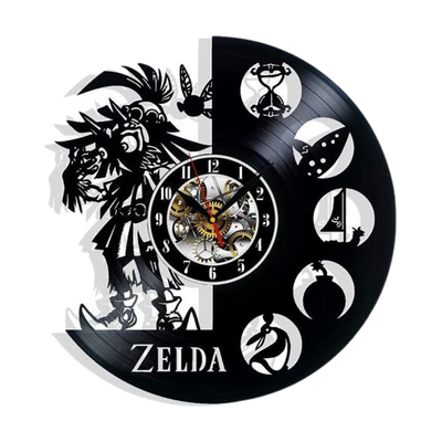 Zelda Vinyl Wall Clock