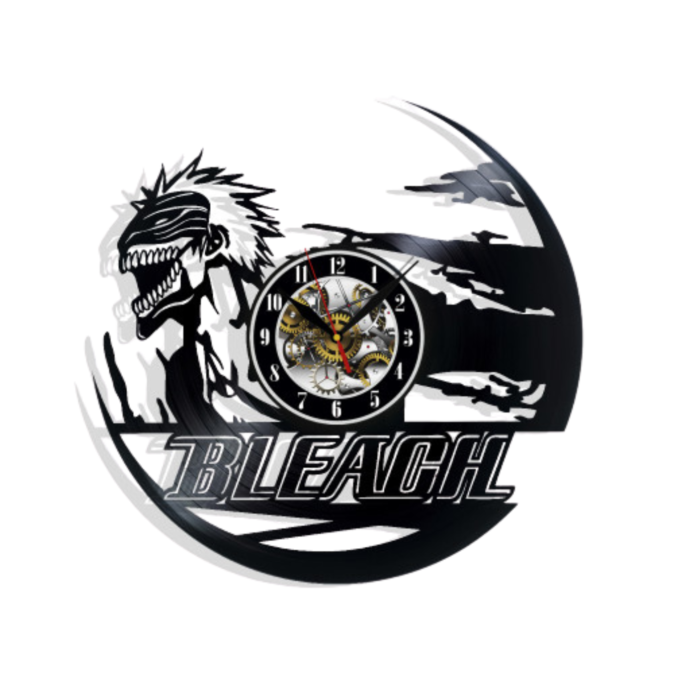 Bleach Anime Vinyl Record Wall Clock