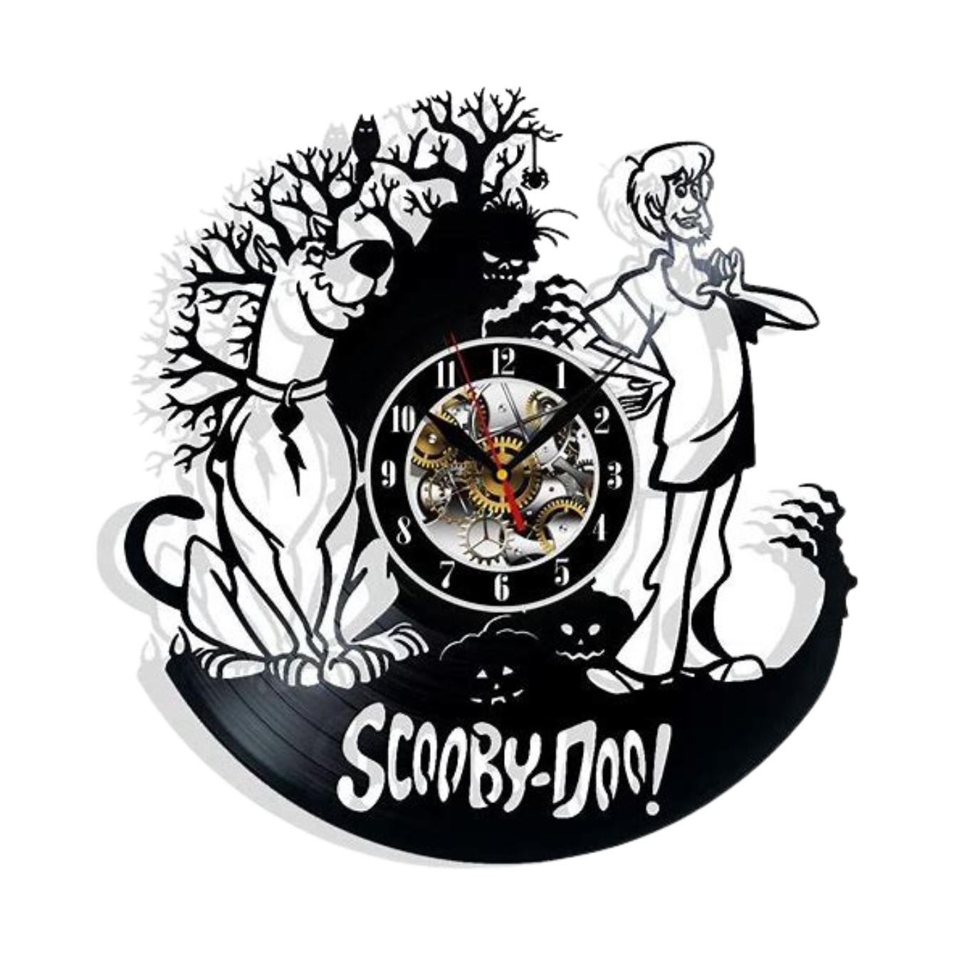 Scooby-Doo Vinyl Wall Clock
