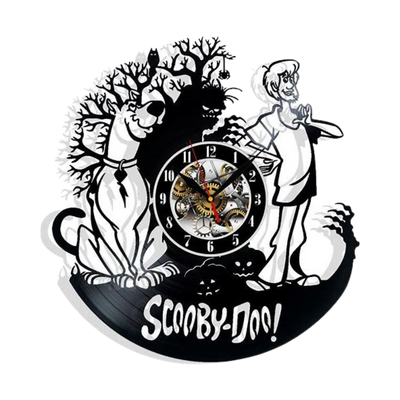 Scooby-Doo Vinyl Wall Clock