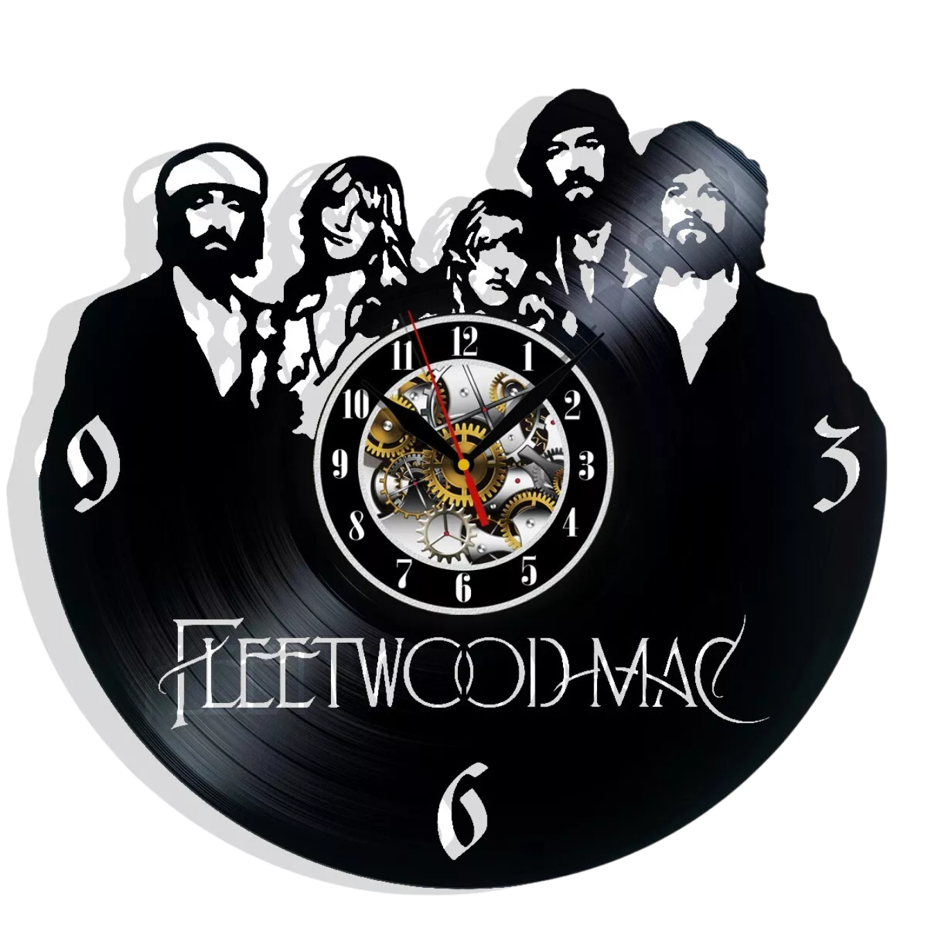 Fleetwood Mac Vinyl Wall Clock