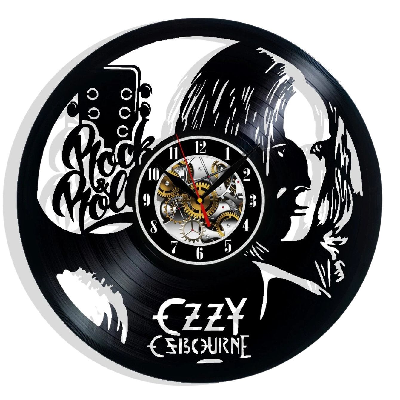 Rock Music Vinyl Wall Clock
