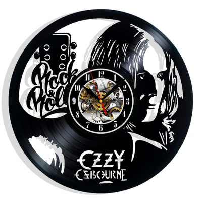Rock Music Vinyl Wall Clock