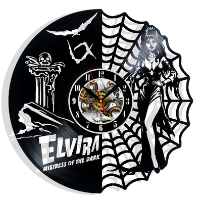 Elvira Vinyl Wall Clock