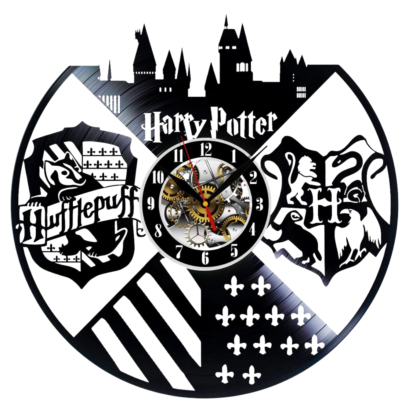 Harry Potter Vinyl Wall Clock