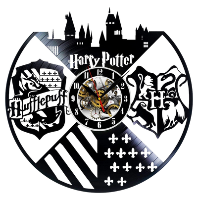 Harry Potter Vinyl Wall Clock