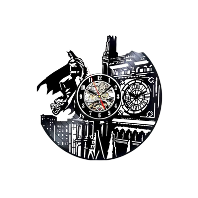 Vinyl Evolution Batman Dark Knight Wall Clock