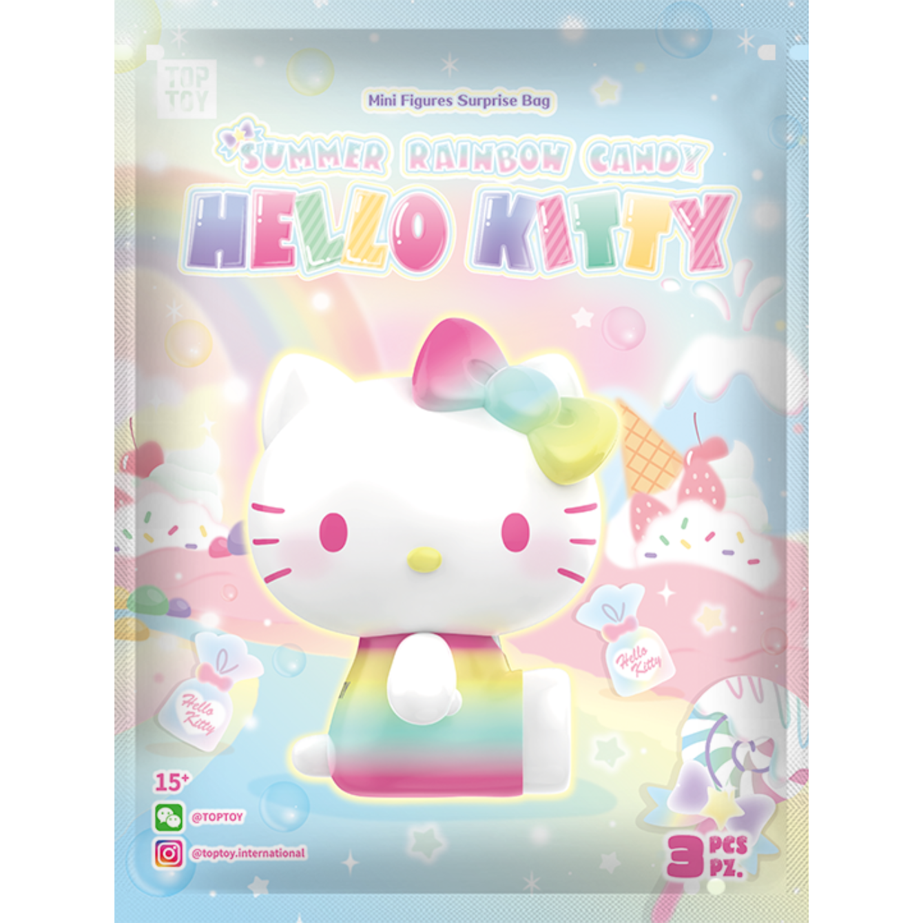 Summer Rainbow Candy Mini Figures Surprise Bag