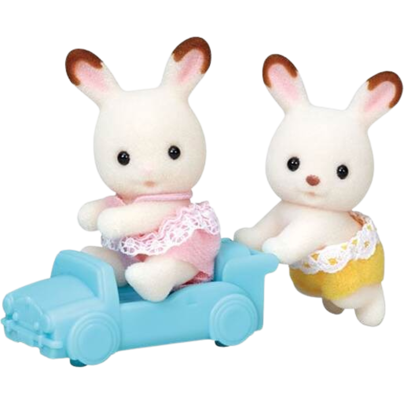 Calico Critters Chocolate Rabbit Twins