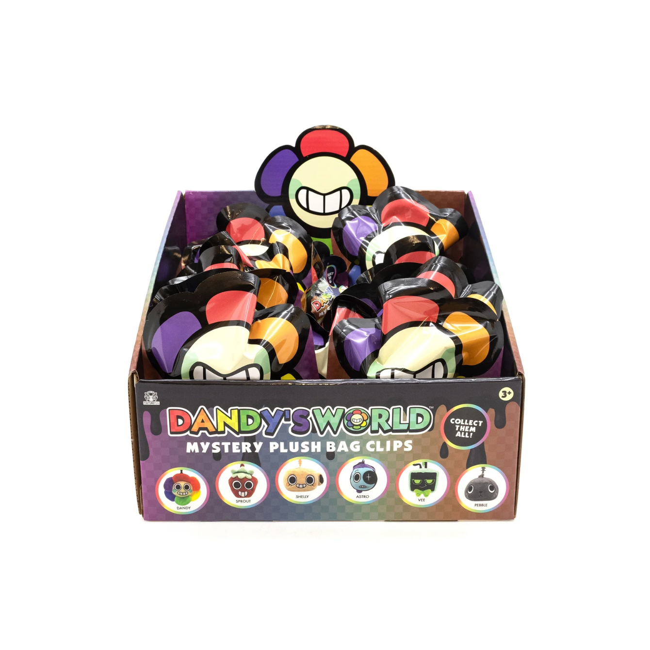 PRE-ORDER Dandy's World Mystery Plush Bag Clip Keychains - 6 Characters to Collect