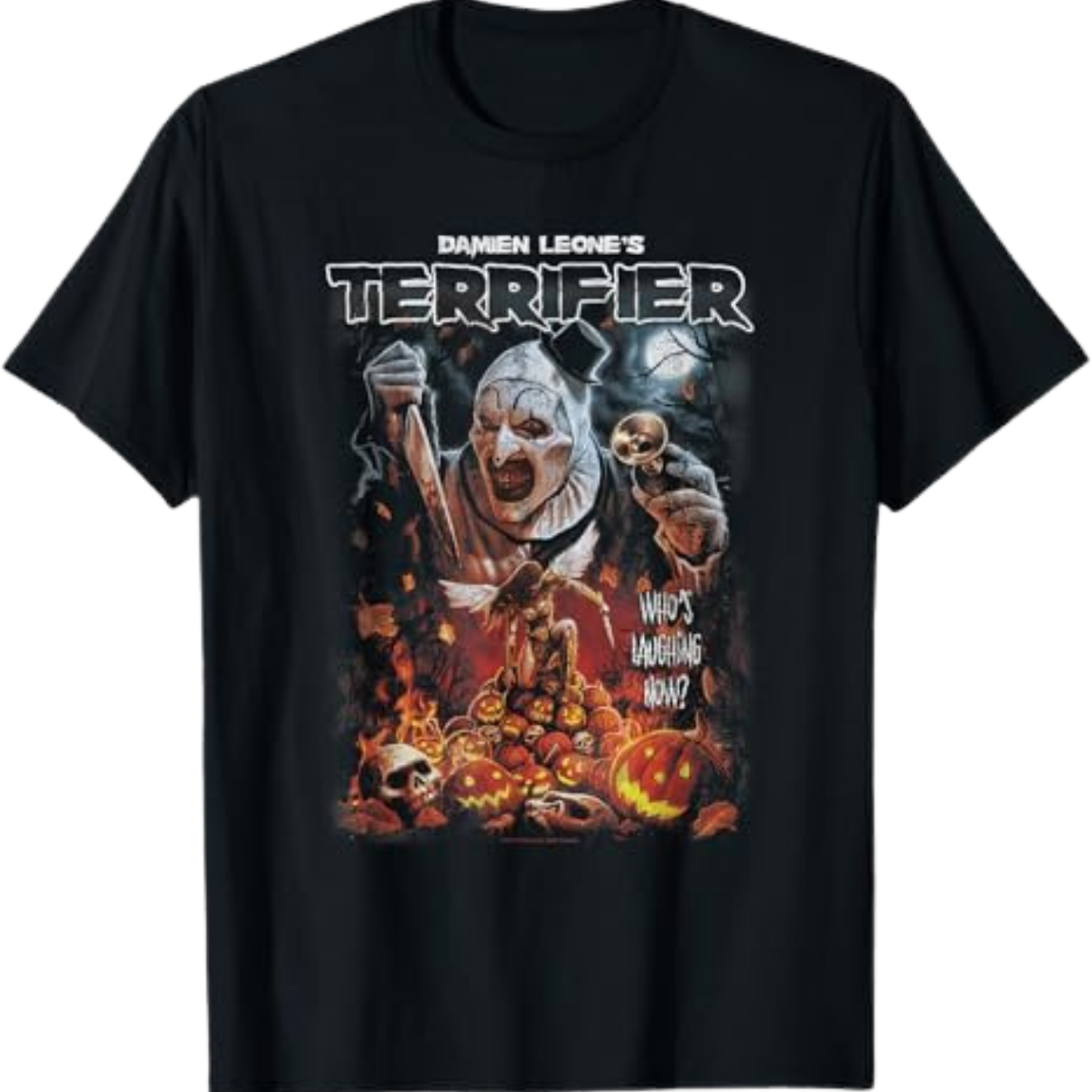 Terrifier Art The Clown Halloween Poster Horror Movie T-Shirt