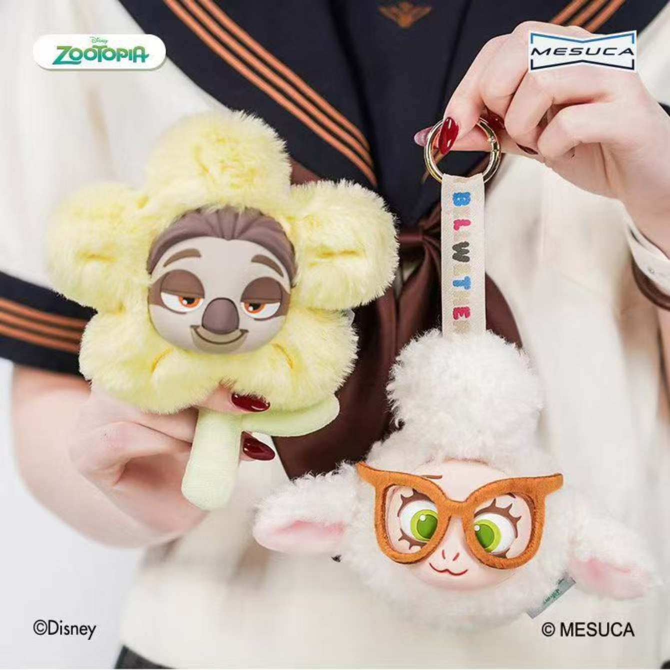 Zootopia Plush Keychain Blind-Box
