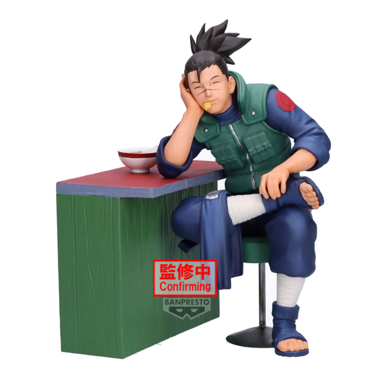 NARUTO 72 series- 16 FIGURE NARUTO UZUMAKI & IRUKA UMINO (B:IRUKA UMINO)