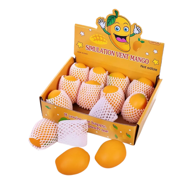 Mango Squeeze Toys Stress Squish Ball Toys