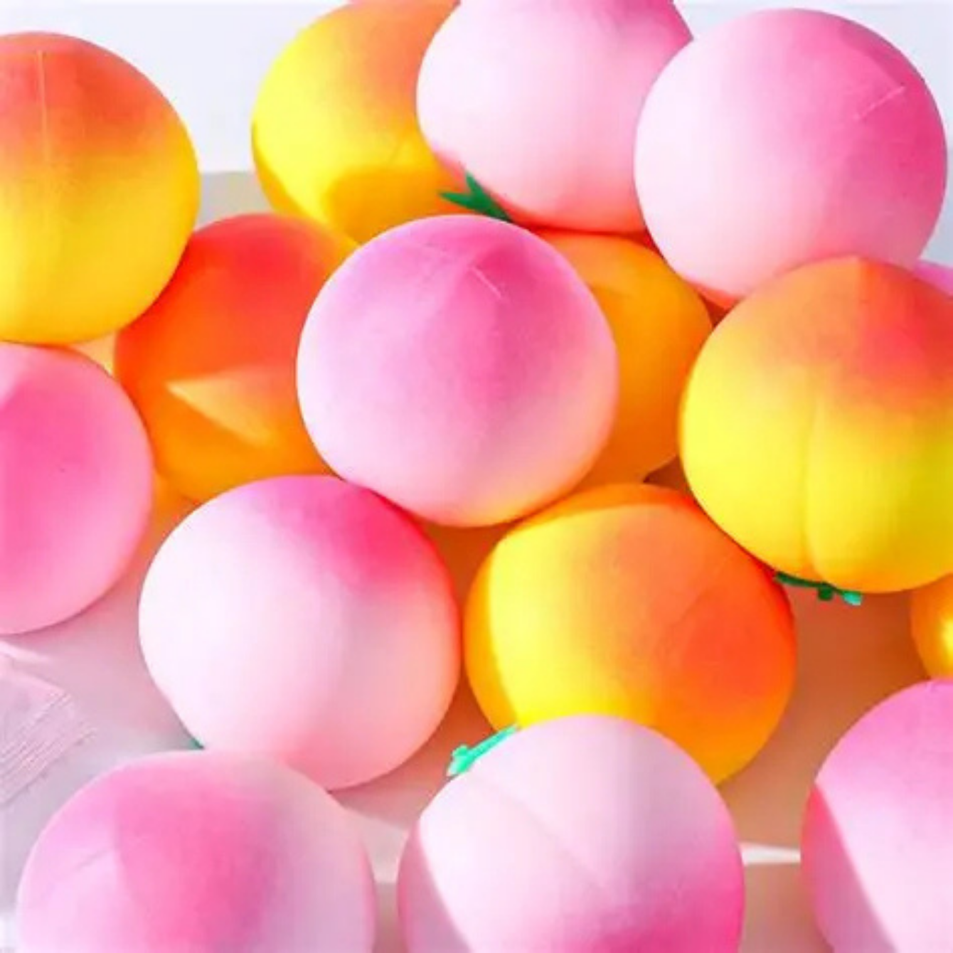 Simulation Honey Peach Vent Ball Stress Balls