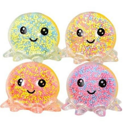 Glow Octopus Squishy, Light Up Fidget Squishy