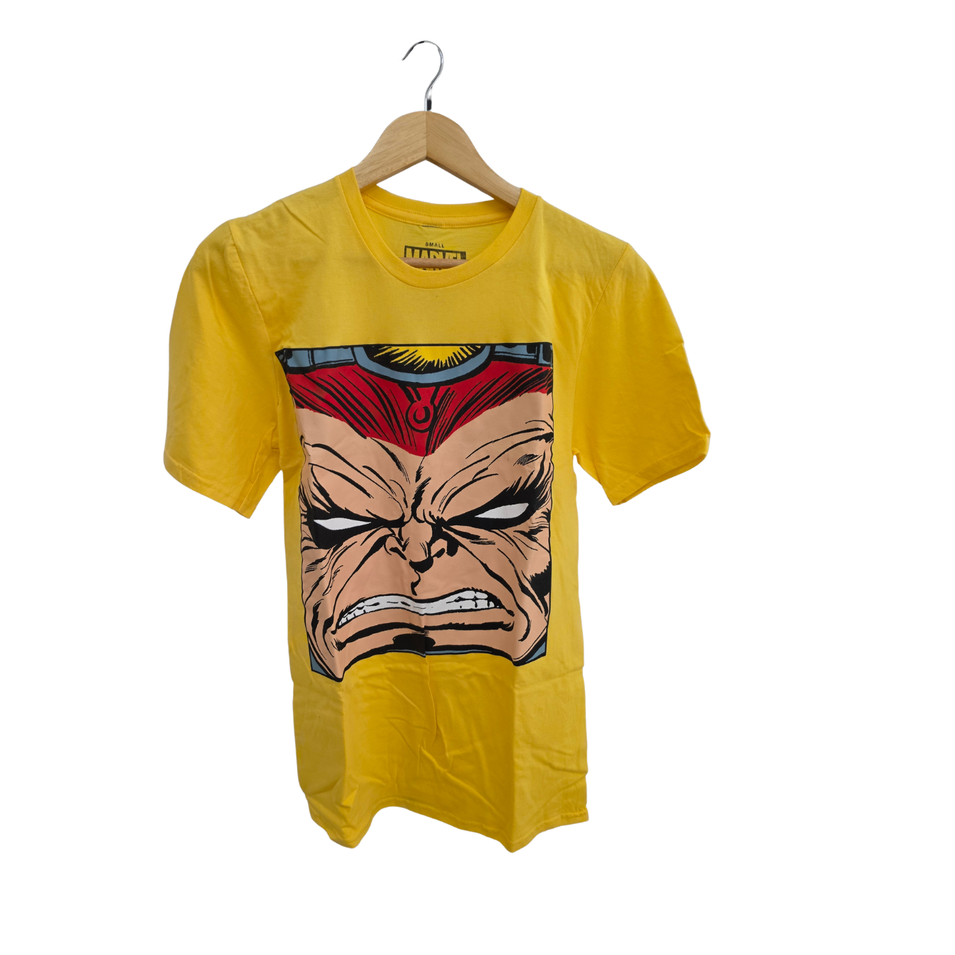 Marvel Heros MODOK face yellow T-Shirt