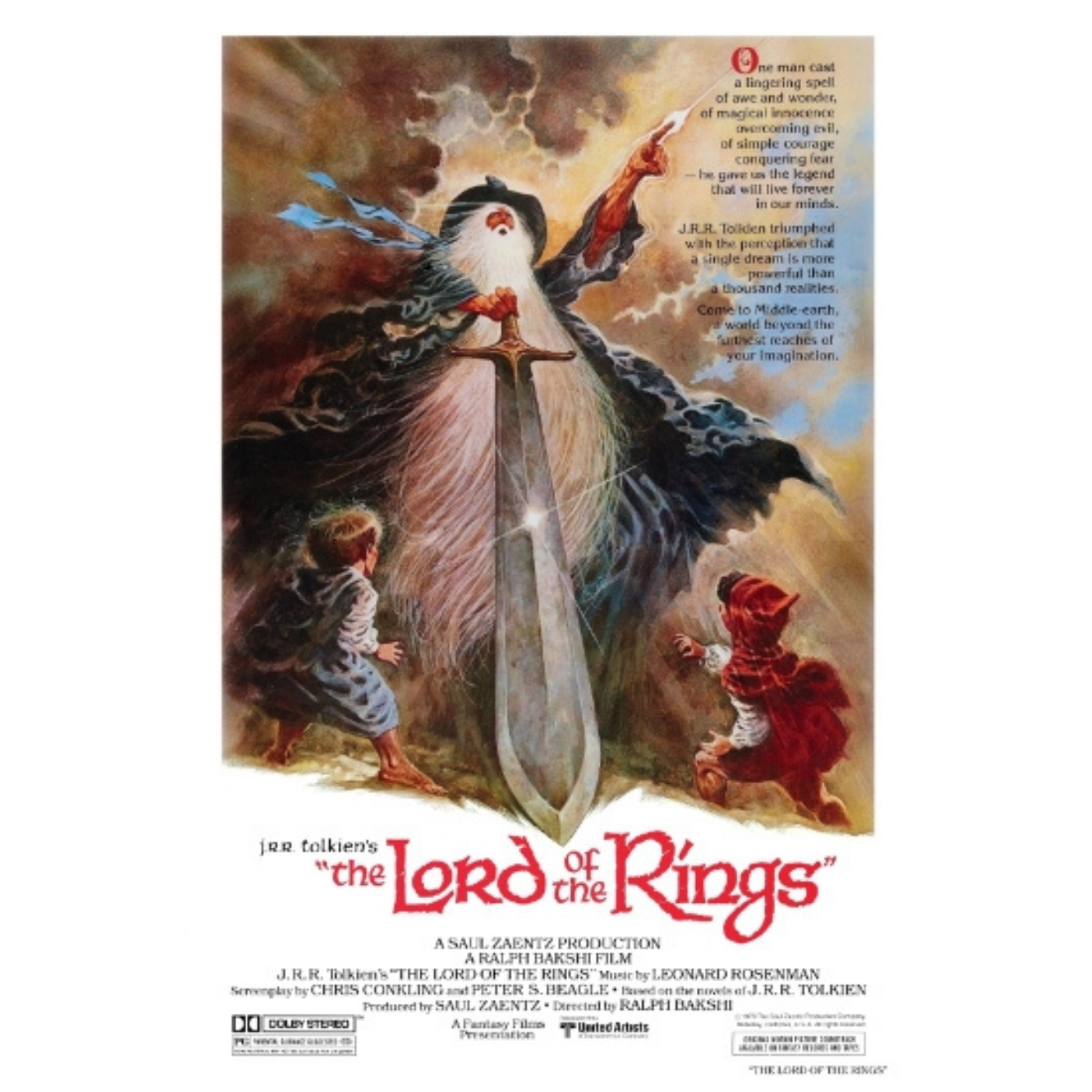 The Lord Of The Rings Poster