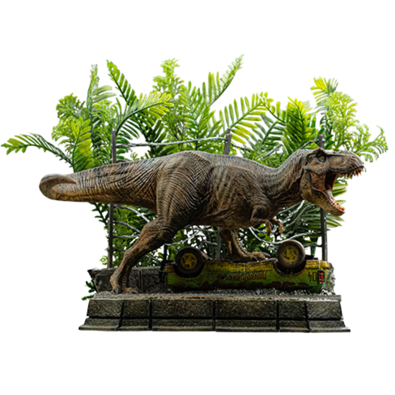 PRE-ORDER T-Rex Breakout Set A Statues Iron Studios