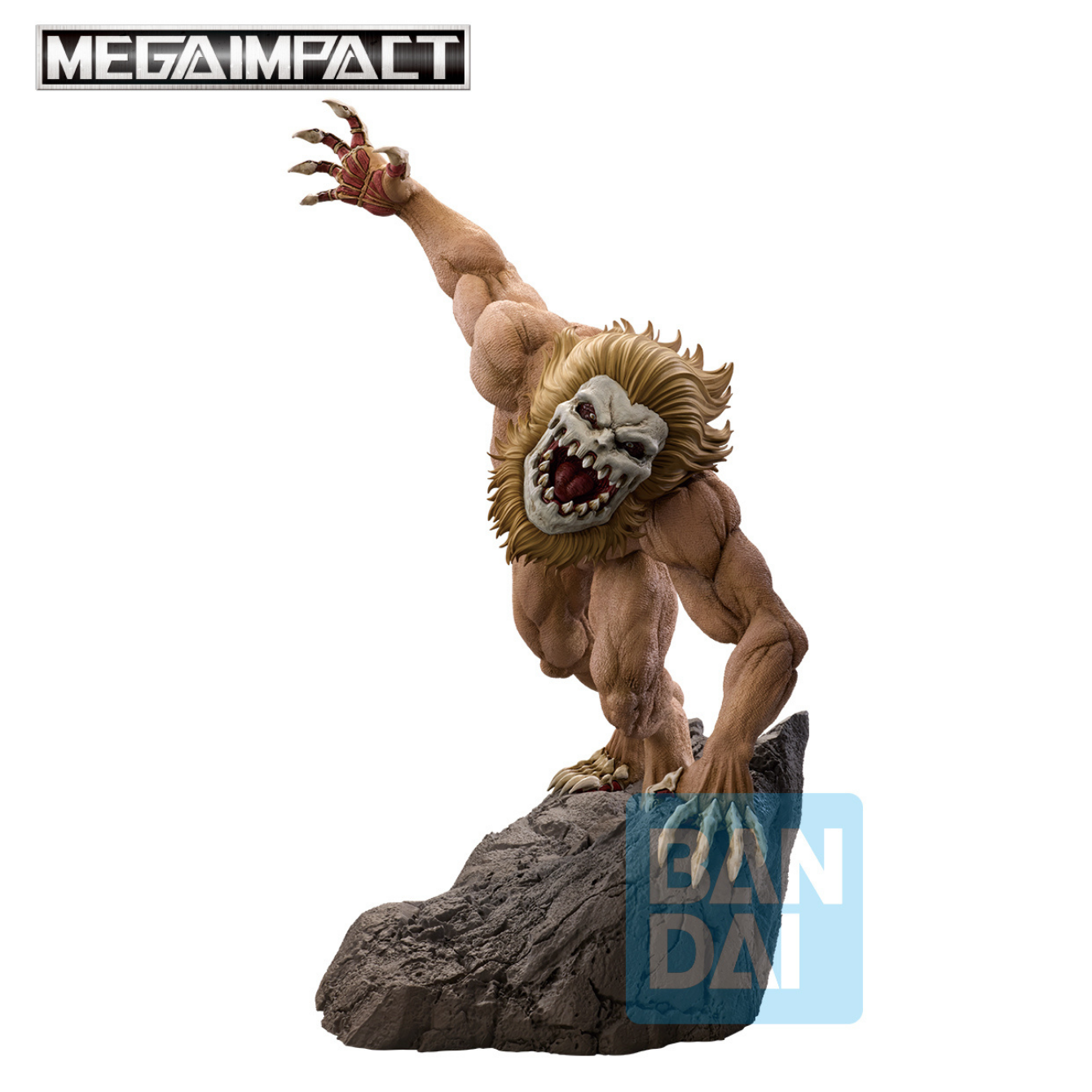Jaw Titan (Battle of Heaven and Earth) "Attack on Titan" - Mega Impact Ichibansho Figure