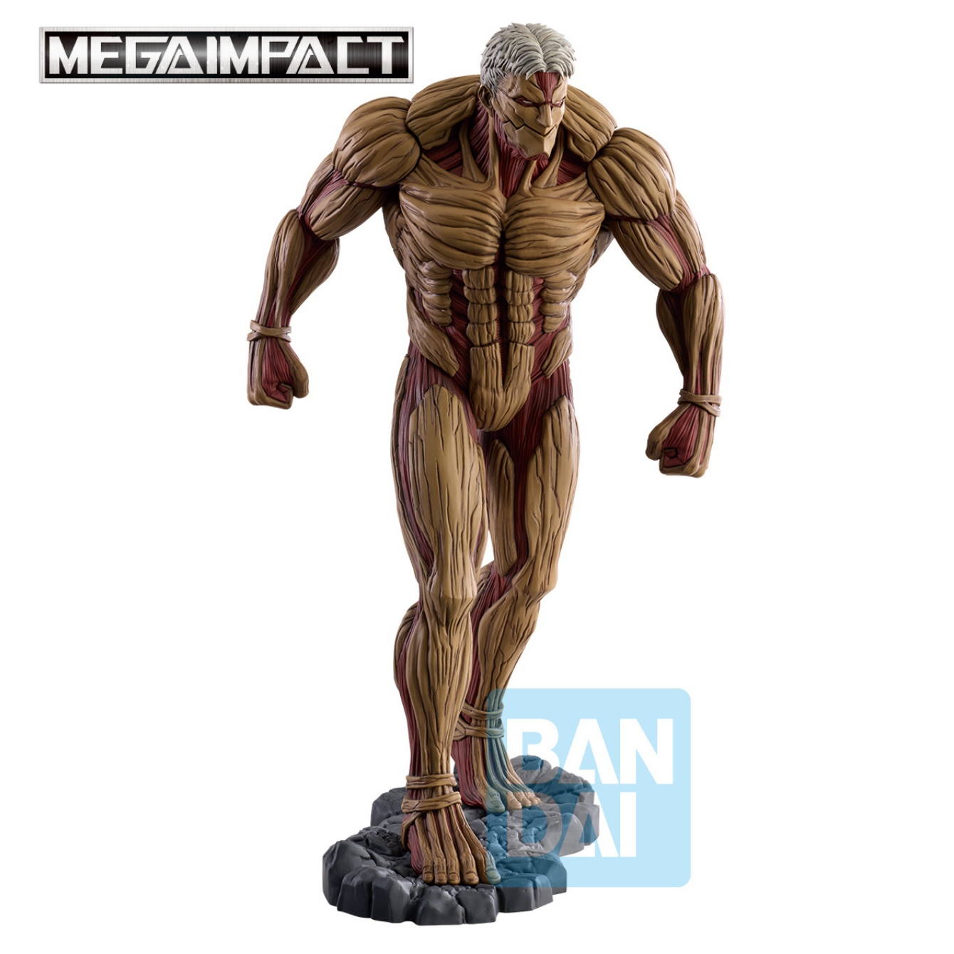 Armored Titan (Battle of Heaven and Earth) "Attack on Titan" - Mega Impact Ichibansho Figure