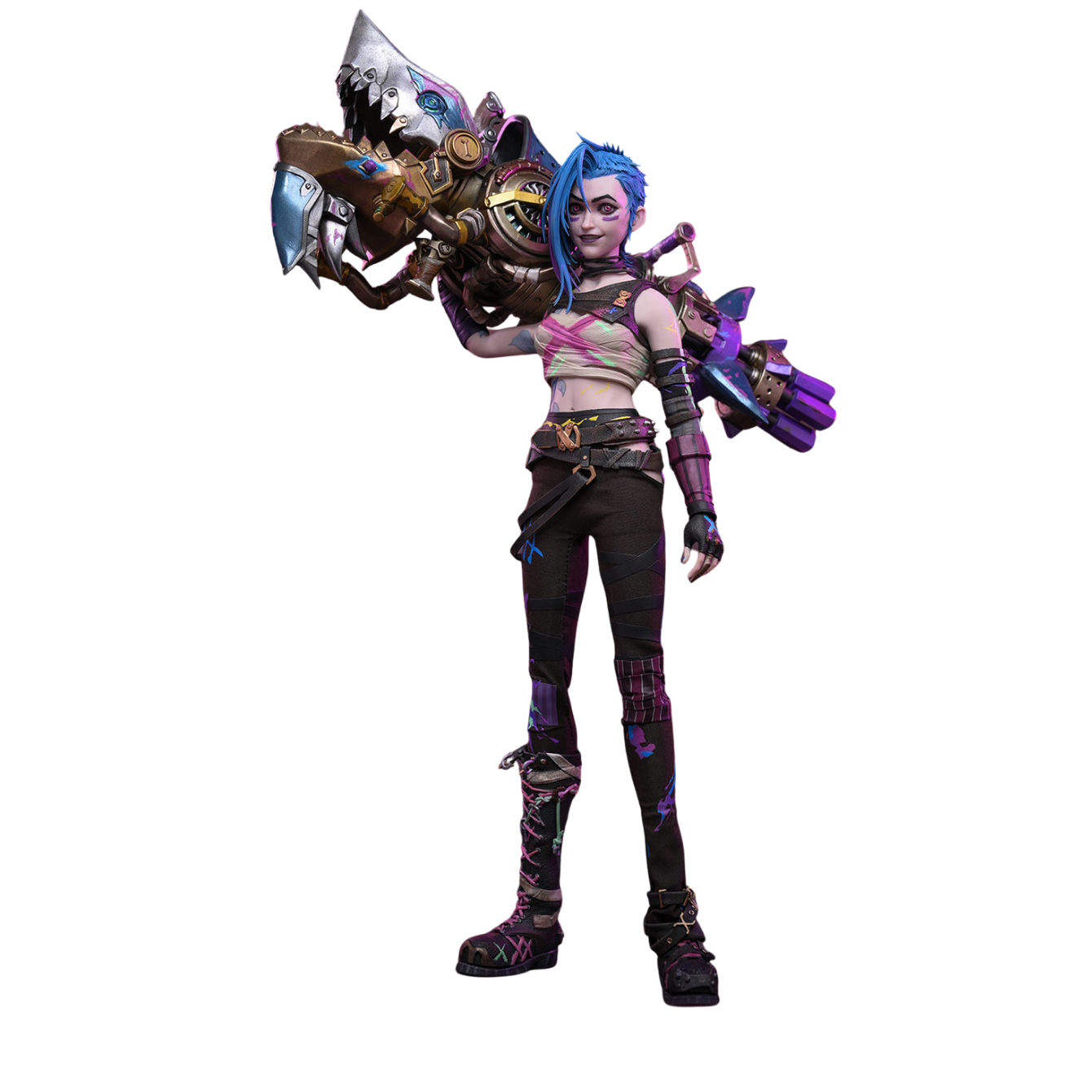 PRE-ORDER Fractured Jinx Sixth Scale Figure Hot Toys