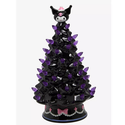 Kuromi Light-Up Ceramic Tree
