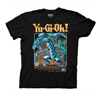 Yu-Gi-Oh! Duel Monsters Blue Eyes White Dragon 25th Anniversary T-Shirts
