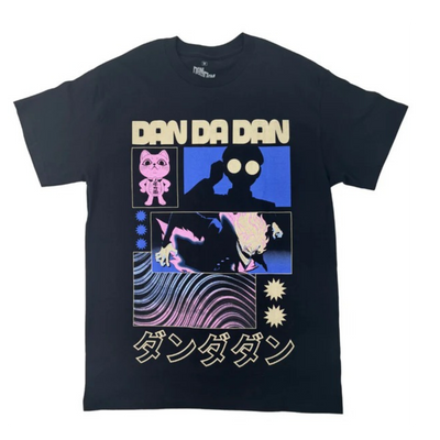 Dan Da Dan Purple and Blue SiIhouettes T-Shirt