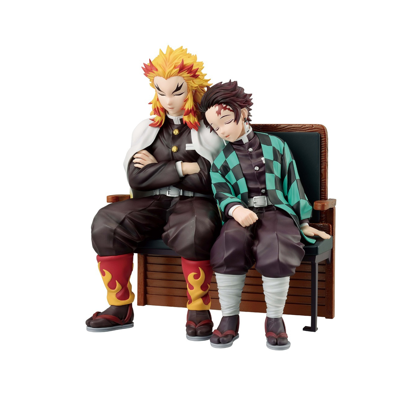 Demon Slayer: Kimetsu no Yaiba - Tanjiro Kamado & Kyojuro Rengoku ICHIBANSHO Figure Set