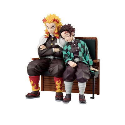 Demon Slayer: Kimetsu no Yaiba - Tanjiro Kamado & Kyojuro Rengoku ICHIBANSHO Figure Set