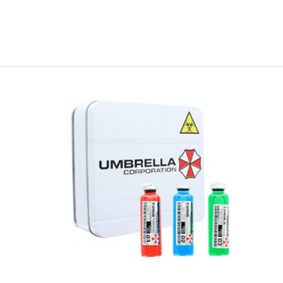 Resident Evil 3-Vial Vaccine Replica Set | Premium Quality Collectible Prop