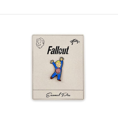 Fallout Collectibles | Vault Boy Collector’s Edition Moving Target Perk Pin