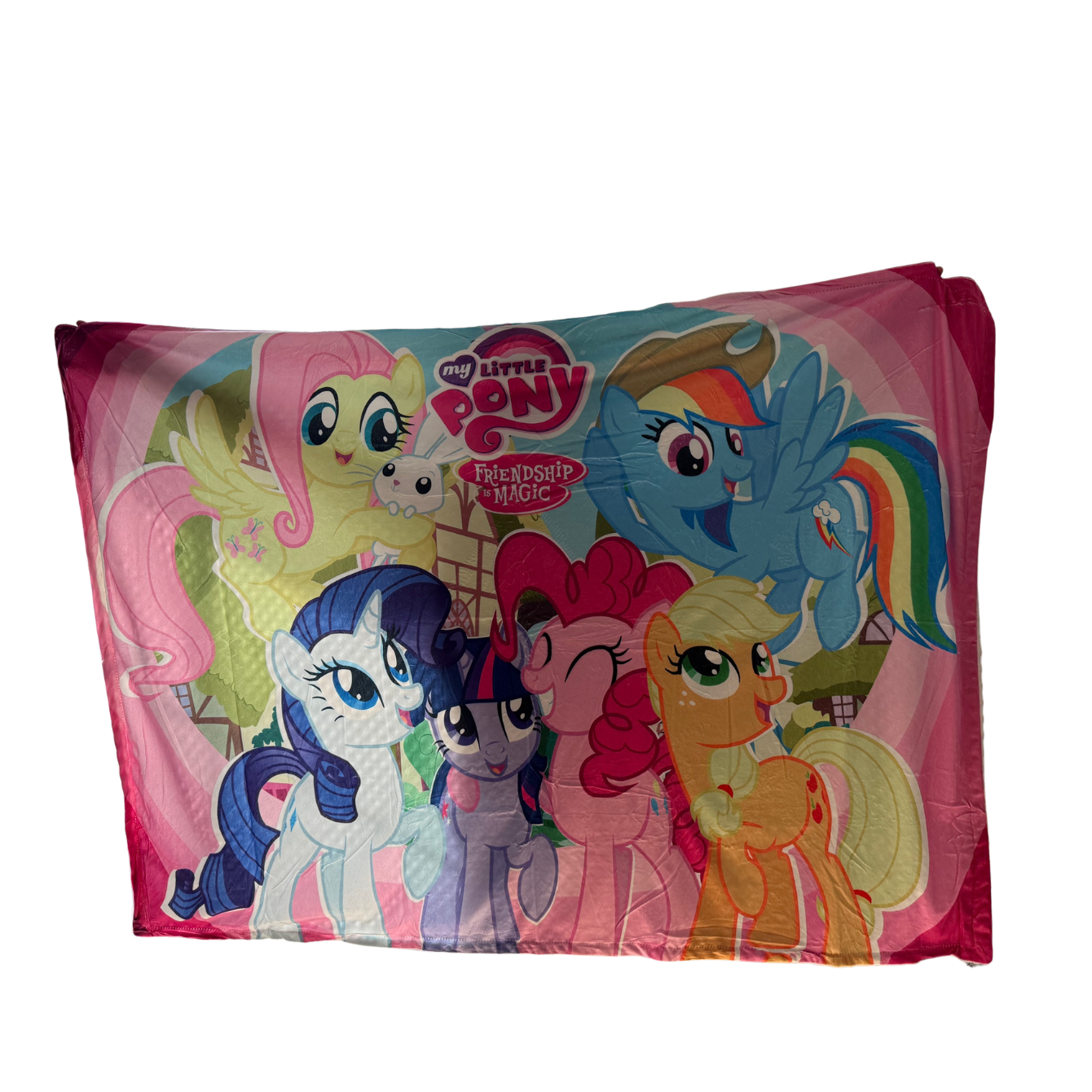 My Little Pony Minky Dot Atomic Mortal Blanket