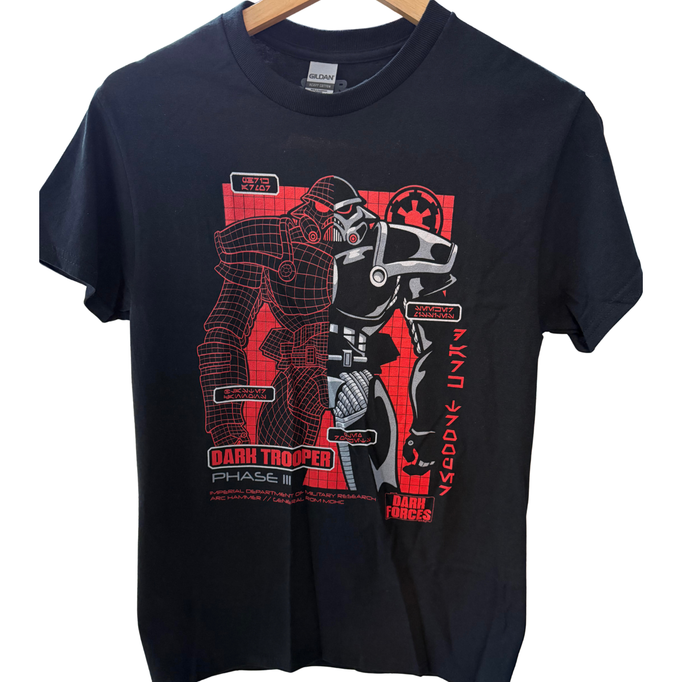 Star Wars Dark Forces Trooper Phase 3 Schematic Tshirt