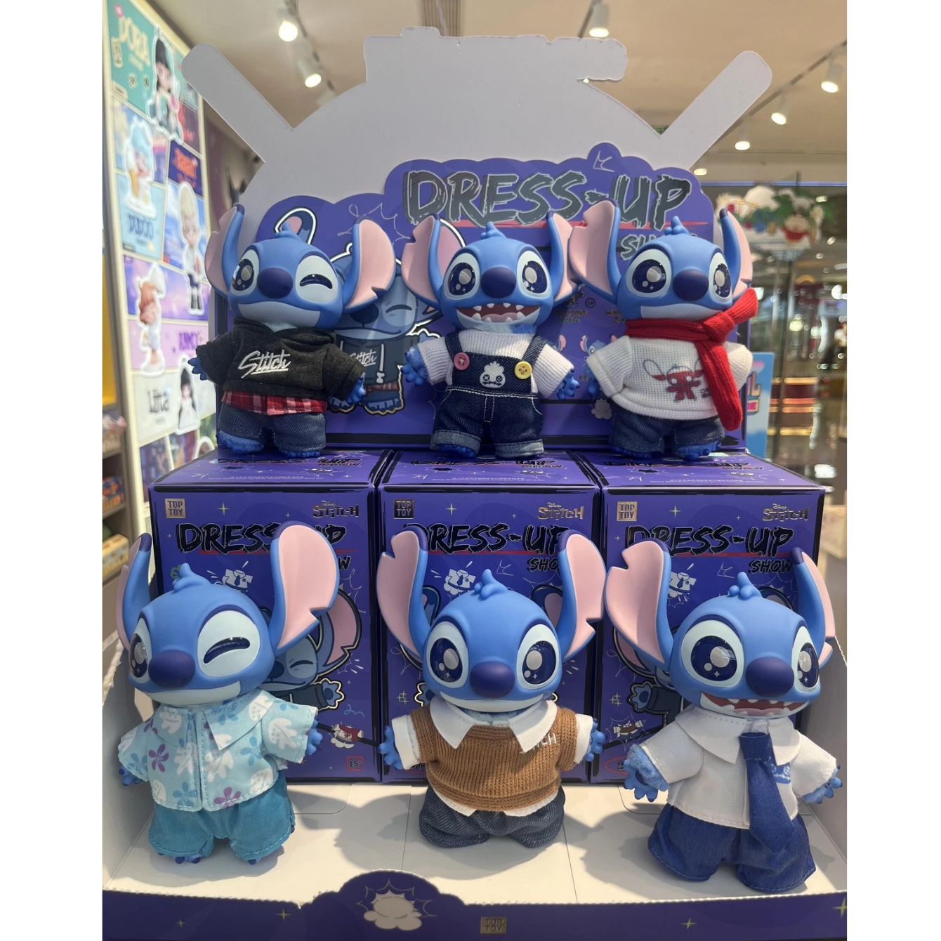 TOPTOY Stitch Dress-up Show Series Vinyl Plush Blind Box – Replay TOPTOY Stitch Dress-up Show Series Vinyl Plush Blind Box – Replay