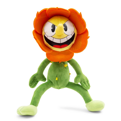 Cuphead Cagney Carnation 9-Inch Plush