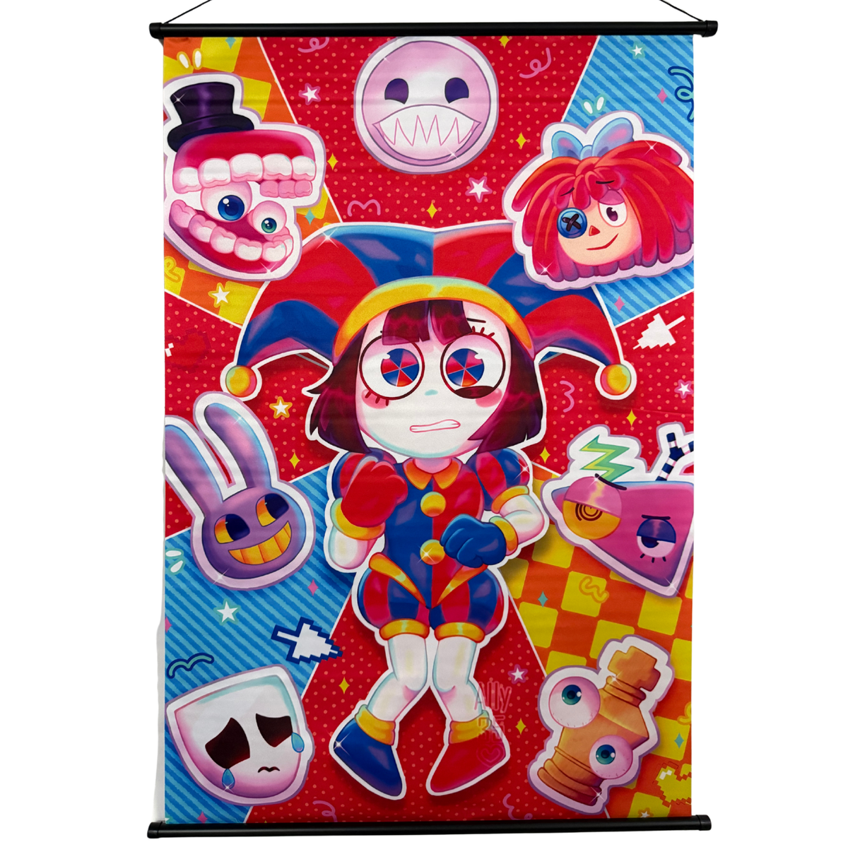 The Amazing Digital Circus Pomni Wall Scroll
