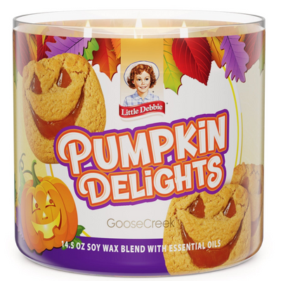 Pumpkin Delights Little Debbie ™ 3-Wick Candle