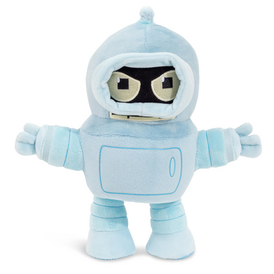 Futurama Angry Bender 8-Inch Chibi Collector Plush Toy