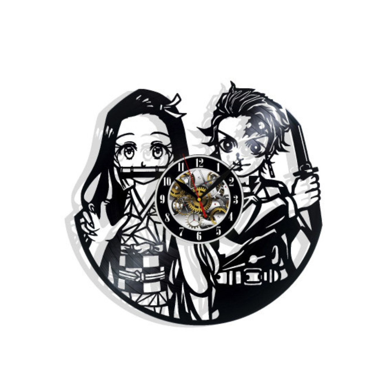 Demon Slayer Nezuko Wall Clock
