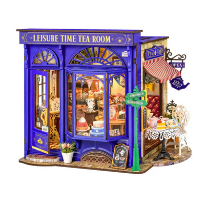 Rolife Leisure Time Tea Room DIY Miniature House DG171