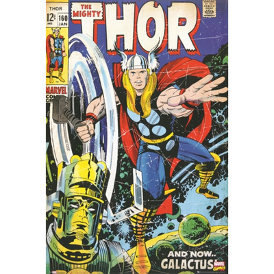The Mighty Thor Comic Poster